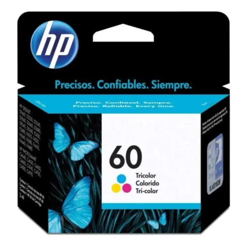 Cartucho Original HP 60 Tricolor