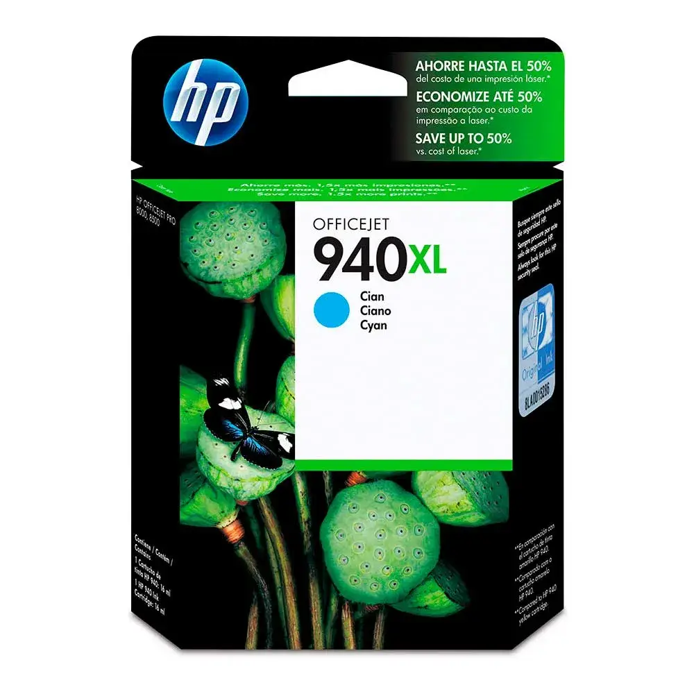 Cartucho Original HP 940XL Cian