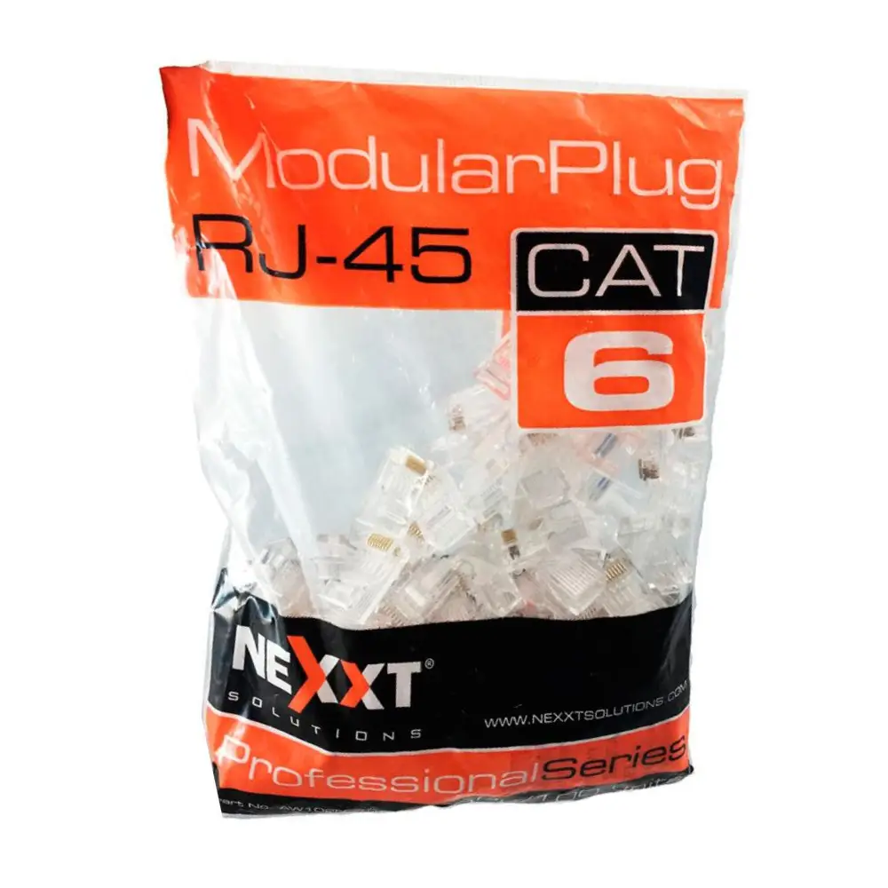 Conector RJ45 NEXXT Cat. 6 (100U)