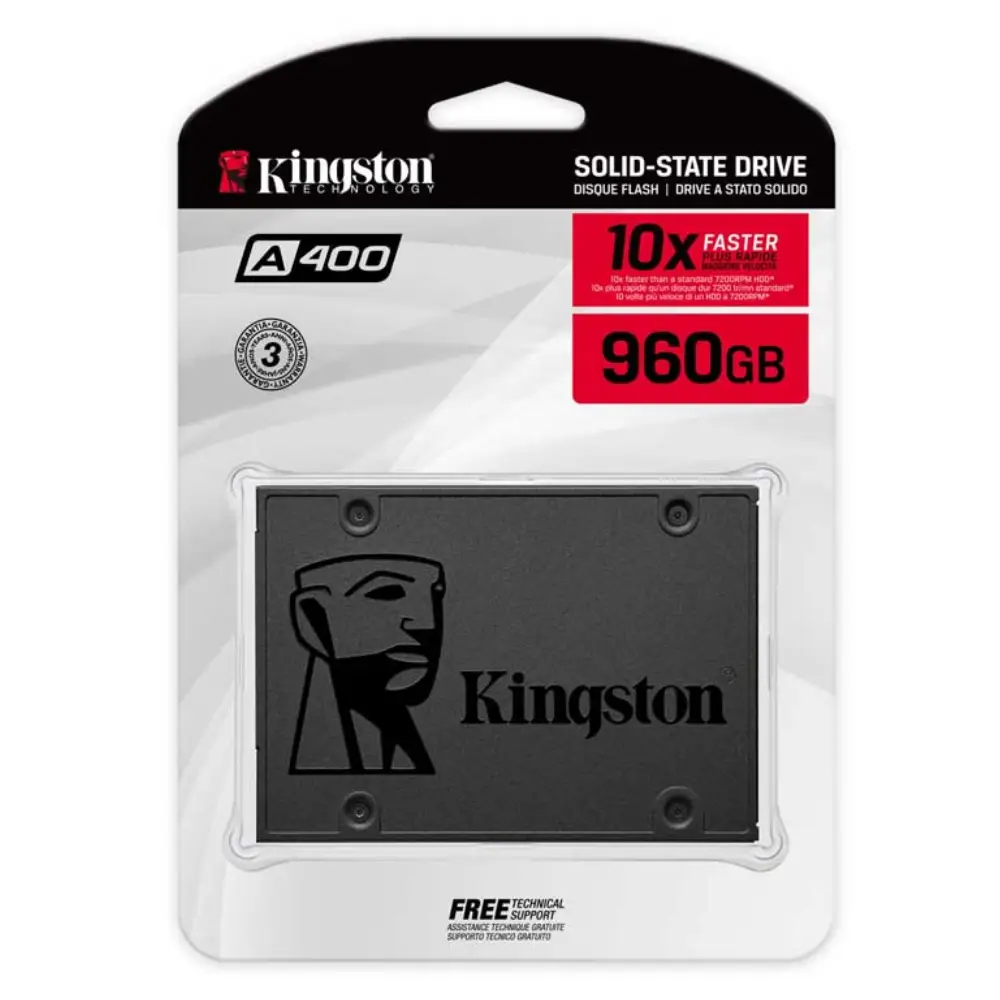 Disco Duro Estado Solido KINGSTON A400 960GB