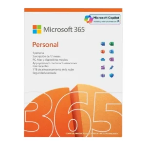 Licencia MICROSOFT 365 Personal 1 año (2)