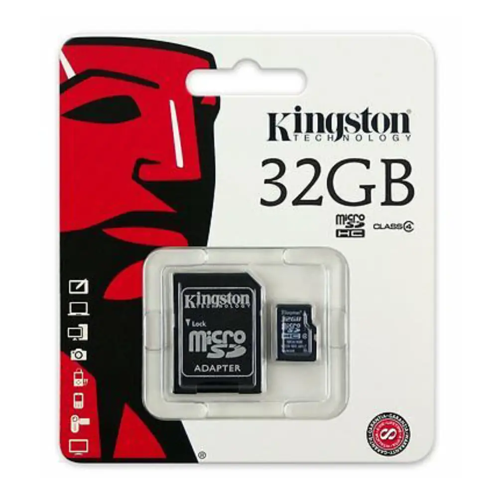Memoria MicroSD KINGSTON Class 4 32GB