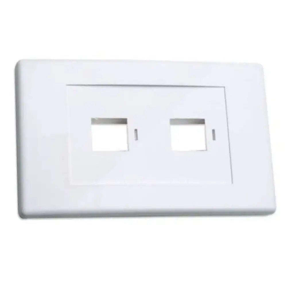 Placa 2 Puertos Horizontal (2)