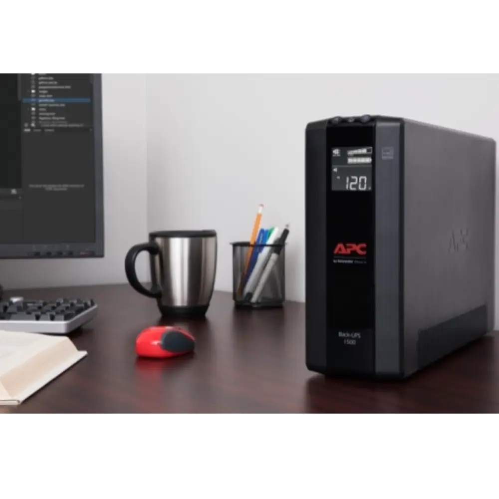 UPS APC BACK-UP PRO BX1500M-LM60, 1500VA_900W, 10 tomas de corriente (1)