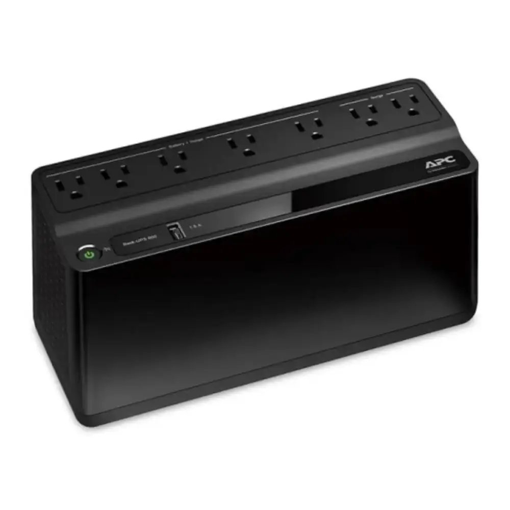 UPS APC BE600M1-LM 600VA, 330 Vatios _ 600VA, 7 tomas (3)