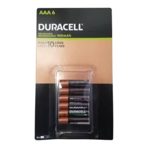 Bateria Recargable AAA DURACELL (6 unidades)