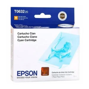 Cartucho Original Epson T063220 Cian