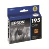 cartucho original epson t195120 negro