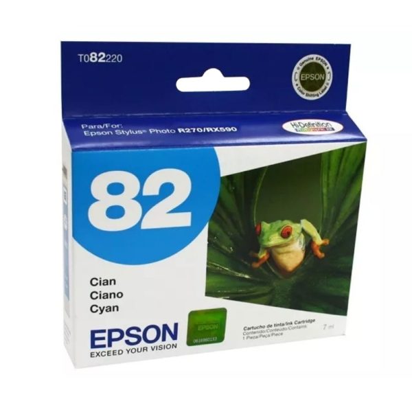 Cartucho Epson T82220 Cian