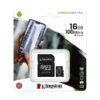 Memoria MicroSD Kingston SDHC Canvas 16GB