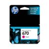Cartucho HP 670 Magenta