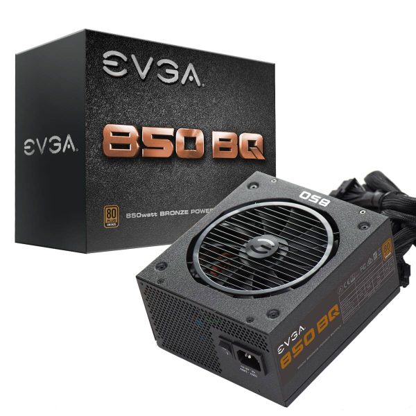 Fuente de Poder EVGA 850W BQ ATX 80+ BRONZE 62A EVGA