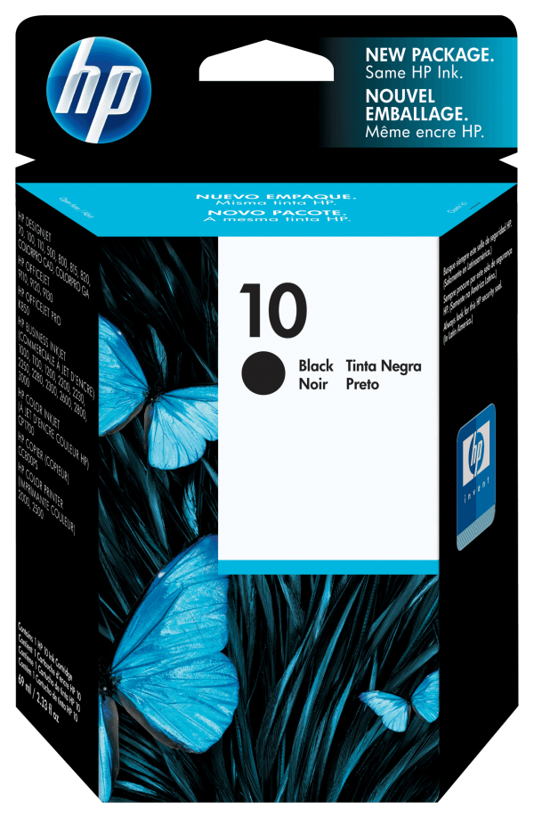 Cartucho Original HP 10 C4844A Negro