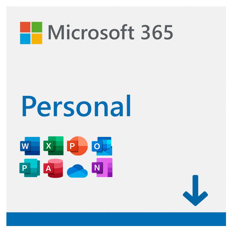 MICROSOFT Office 365 Personal, 1 usuario 5 dispositivos