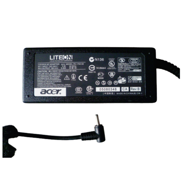 Cargador Original ACER 19V 3.42A 65W (3.0*1.1mm)