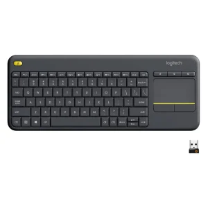 Teclado Logitech Wireless Touch Keyboard K400 Plus