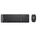 Teclado y mouse Logitech Wireless Combo MK220