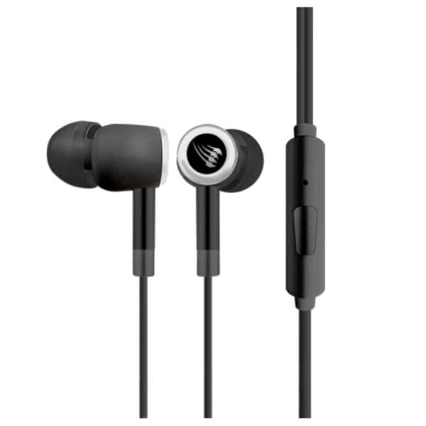 Audífonos con control en línea y micrófono | Edición Black Panther XTE-M100BP