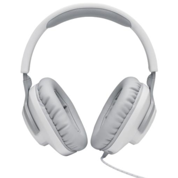 JBL Quantum 100 Audífonos Gaming 3.5mm Color blanco