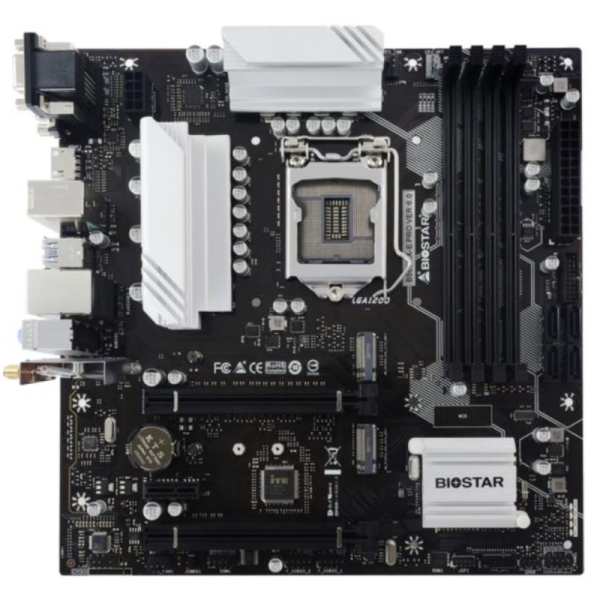 Motherboard Biostar B560MX-E Pro LGA 1200 11th & 10th Gen 4xDDR4 Micro-ATX (2)