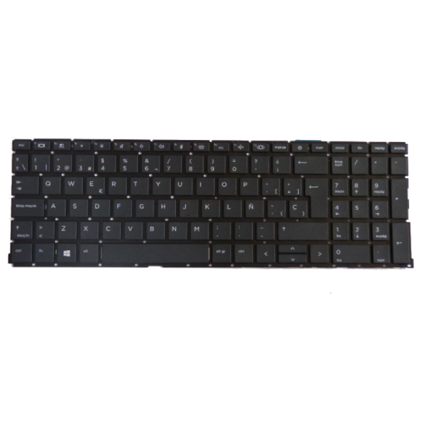 Teclado HP Probook 450G8, 455G8, Negro, Español (1)