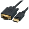 Adaptador Display Port a VGA 1.8mts