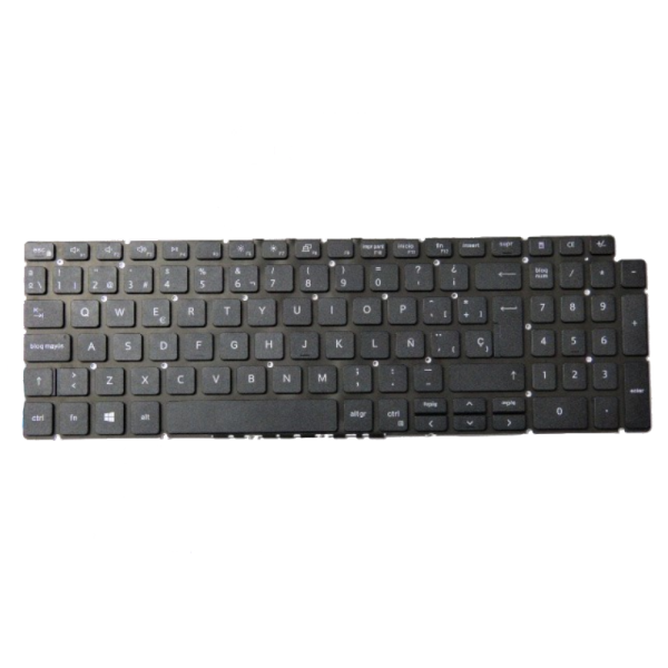 Teclado DELL Inspiron 7590,7591,5584,5590,Latitude 3510, Negro, Español,