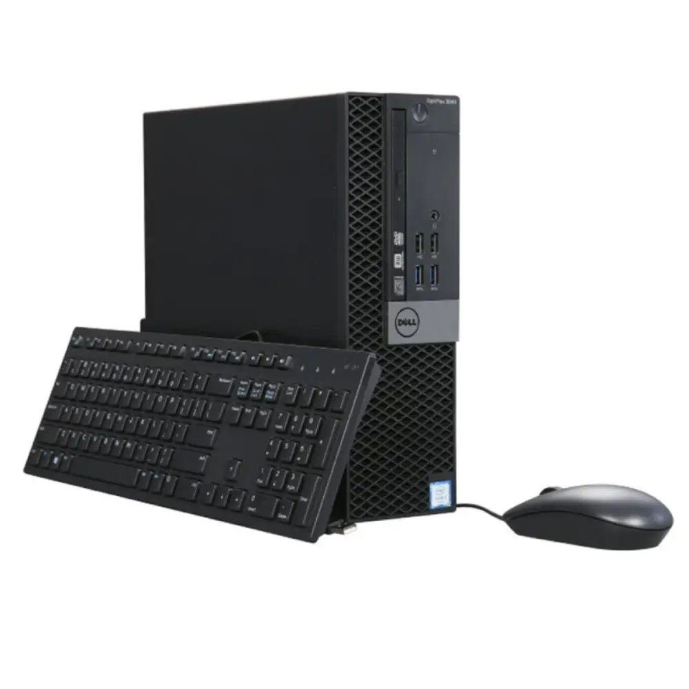 CPU Refurbished DELL Slim, Procesador i5 3.2Ghz 6ta Gen, 8GB RAM, 480GB SSD, Teclado, Mouse