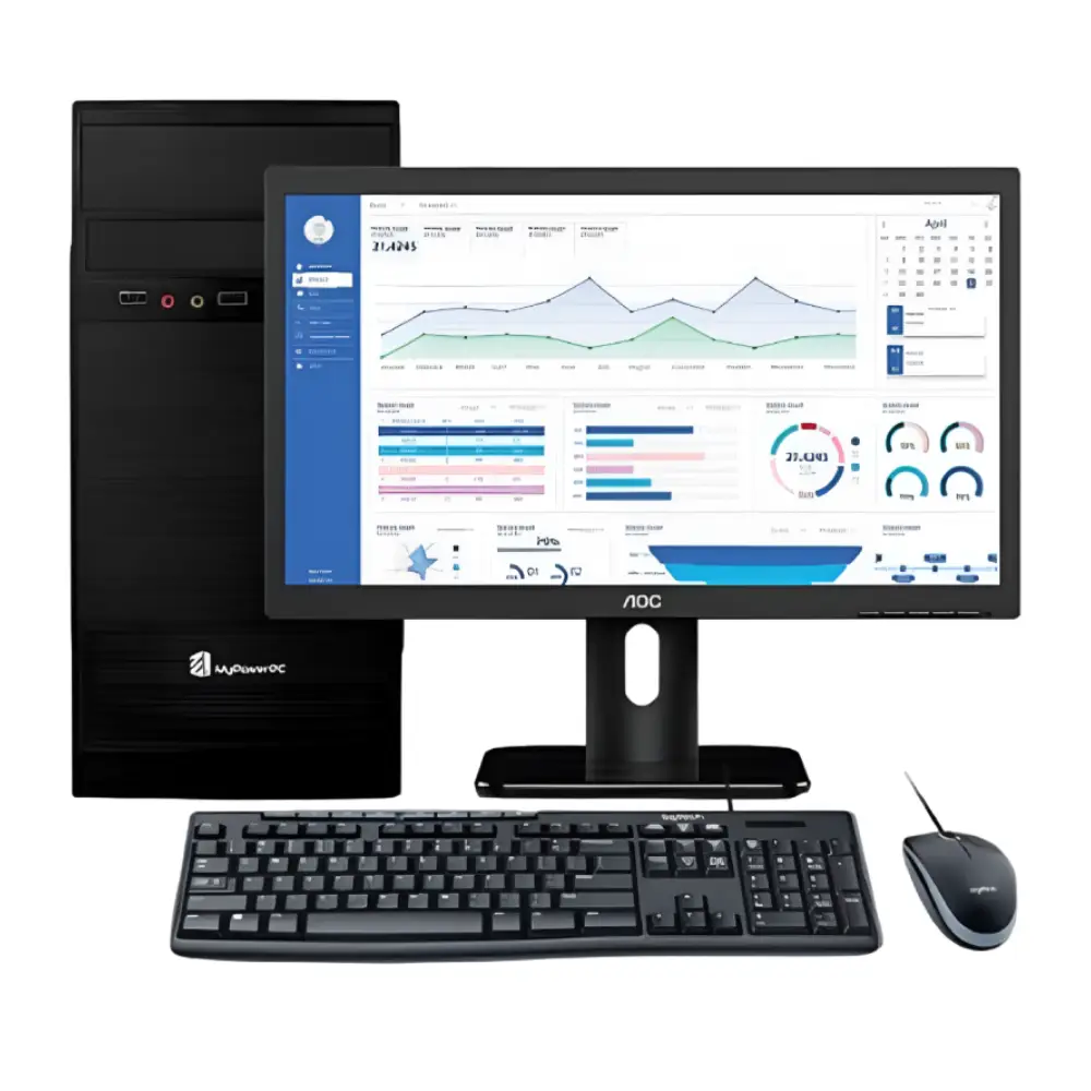 Combo Computadora Clon i3 12th generación