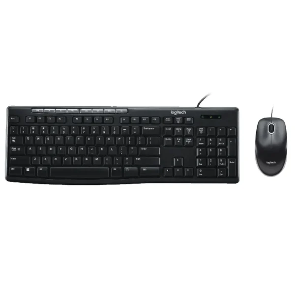 Combo Teclado y Mouse LOGITECH MK200 USB