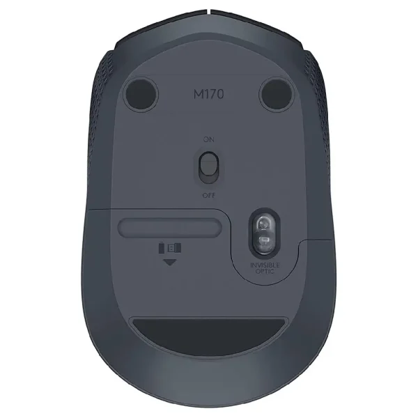 Mouse LOGITECH M170 Inalambrico Negro (1)