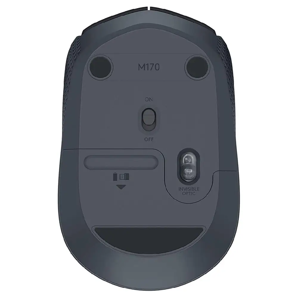 Mouse LOGITECH M170 Inalambrico Negro (3)