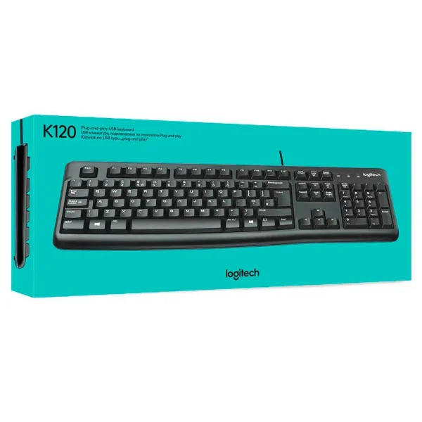 Teclado LOGITECH K120 USB Español