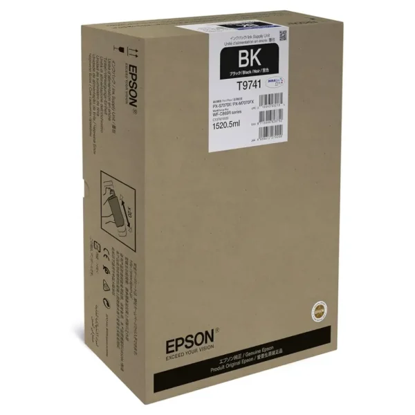 Tinta Original Epson T974120 Negro 1520.5ml Rendimiento Alto WF-C869R (1)