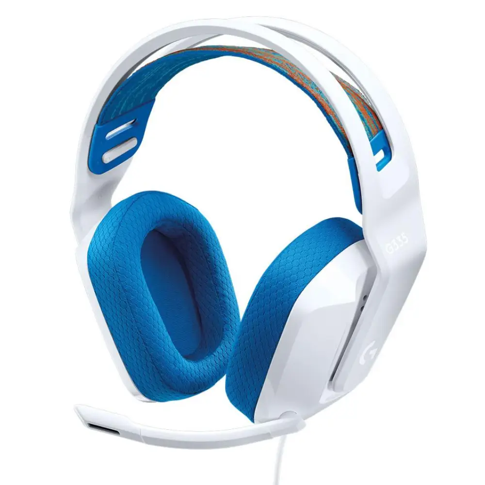 Audifonos Logitech G G335 Wired Gaming Headset Color blanco (1)