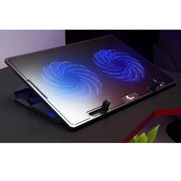 Base de enfriamiento para computadora portátil hasta 15,6 pulgadas con alimentación USB XTA-155