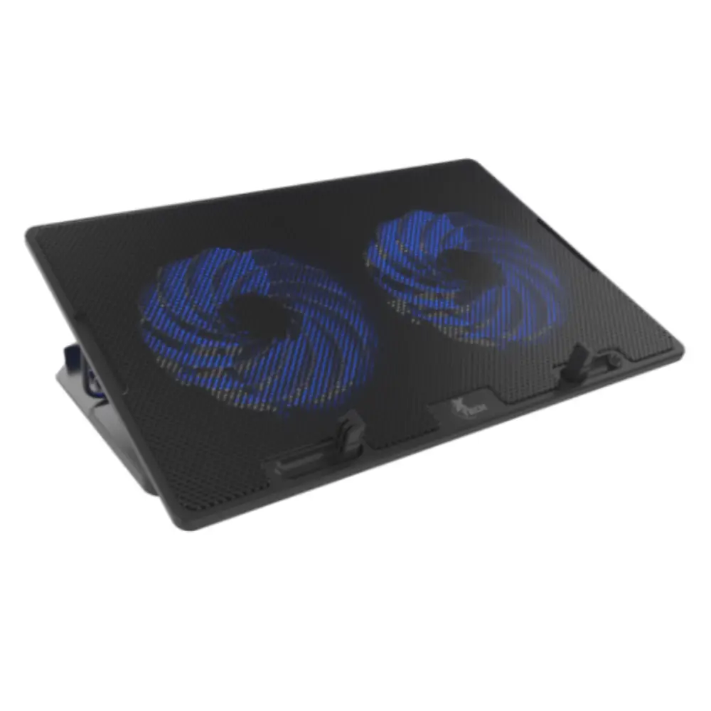 Base de enfriamiento para computadora portátil hasta 15,6 pulgadas con alimentación USB XTA-155