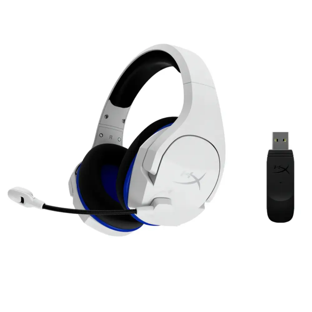 HyperX Cloud Stinger Core inalámbrico Color blanco azul