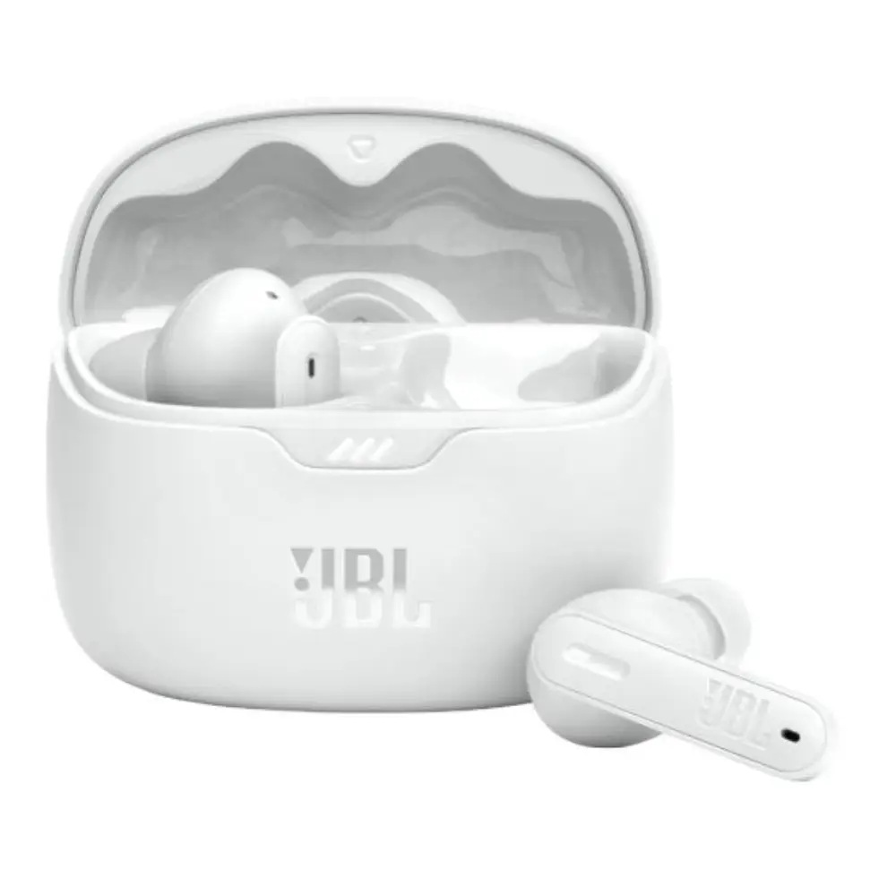 JBL Audífonos Bluetooth Tune Beam Color Blanco