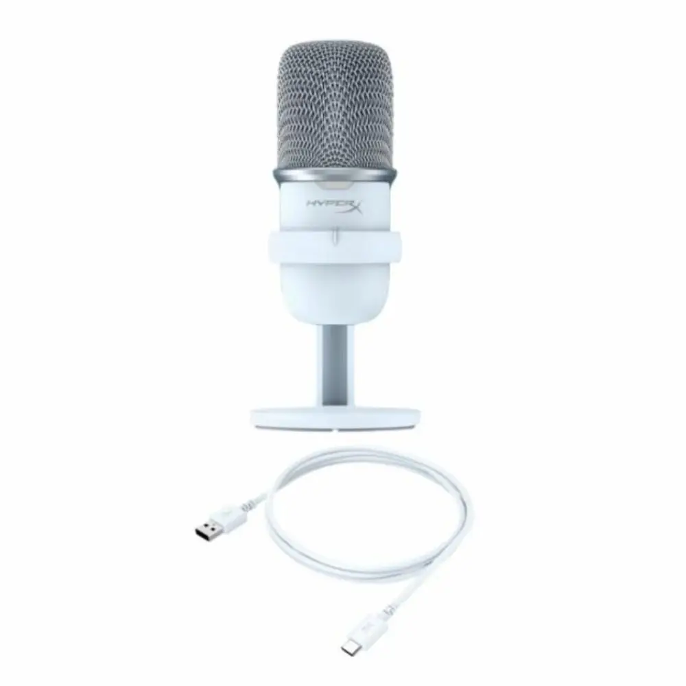 Micrófono Condensador SoloCast USB Blanco (4)