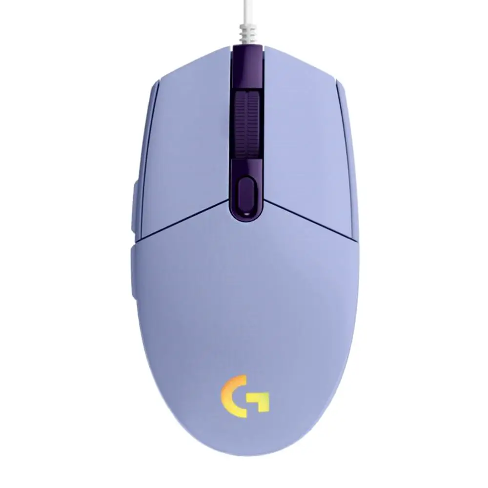 Mouse Logitech G203 RGB LIGHTSYNC Color lila