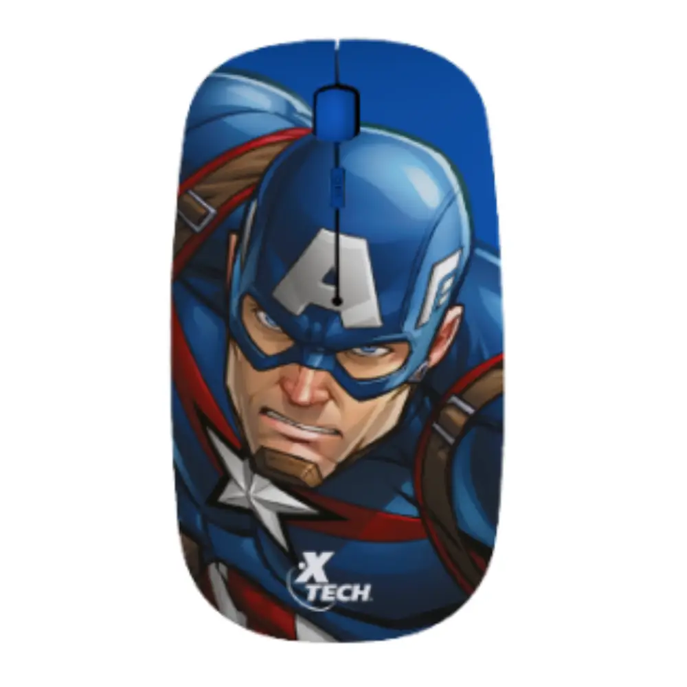 NMouse inalámbrico _ Edición Capitán América XTM-M340CA