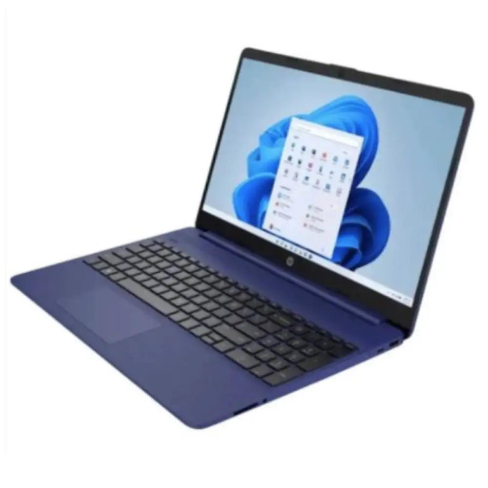 Notebook HP 15 , 8GB RAM, 512GB SSD, AMD Ryzen 3 7320U, Color Azul, Teclado español, 15.6 Pulgadas, Sistemas Windows 11 Home 64 bits (1)