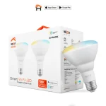 Bombilla LED Inteligente Nexxt Solutions Connectivity 2 Pack, Wi-Fi, 110V