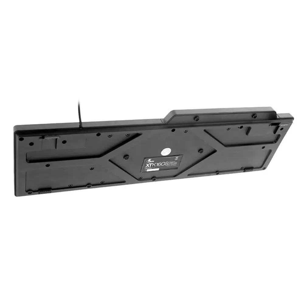 Teclado Multimedia En Español Con Cable USB, Color Negro, XTK-160S Xtech (1)
