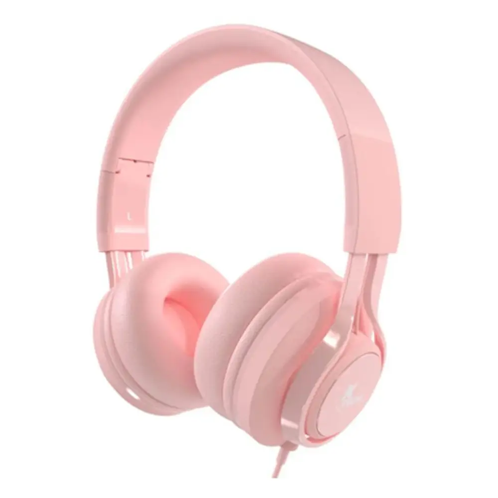 Xtech XTH-355 - Headphones With Microphone - Para Tablet _ Para Portable Electronics _ Para Cellular Phone - Wired - Cutie For Kids Pink