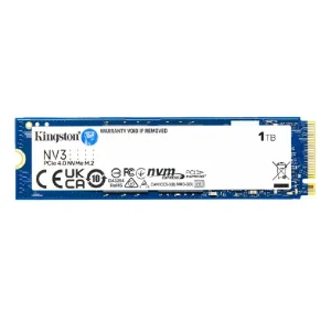 Disco Duro Estado Solido KINGSTON 1TB NV3 M.2 NVme PCIE 4.0