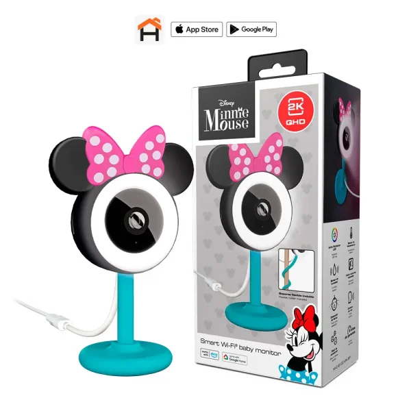 Monitor de bebé Smart Wi-Fi ®Edición Disney Minnie