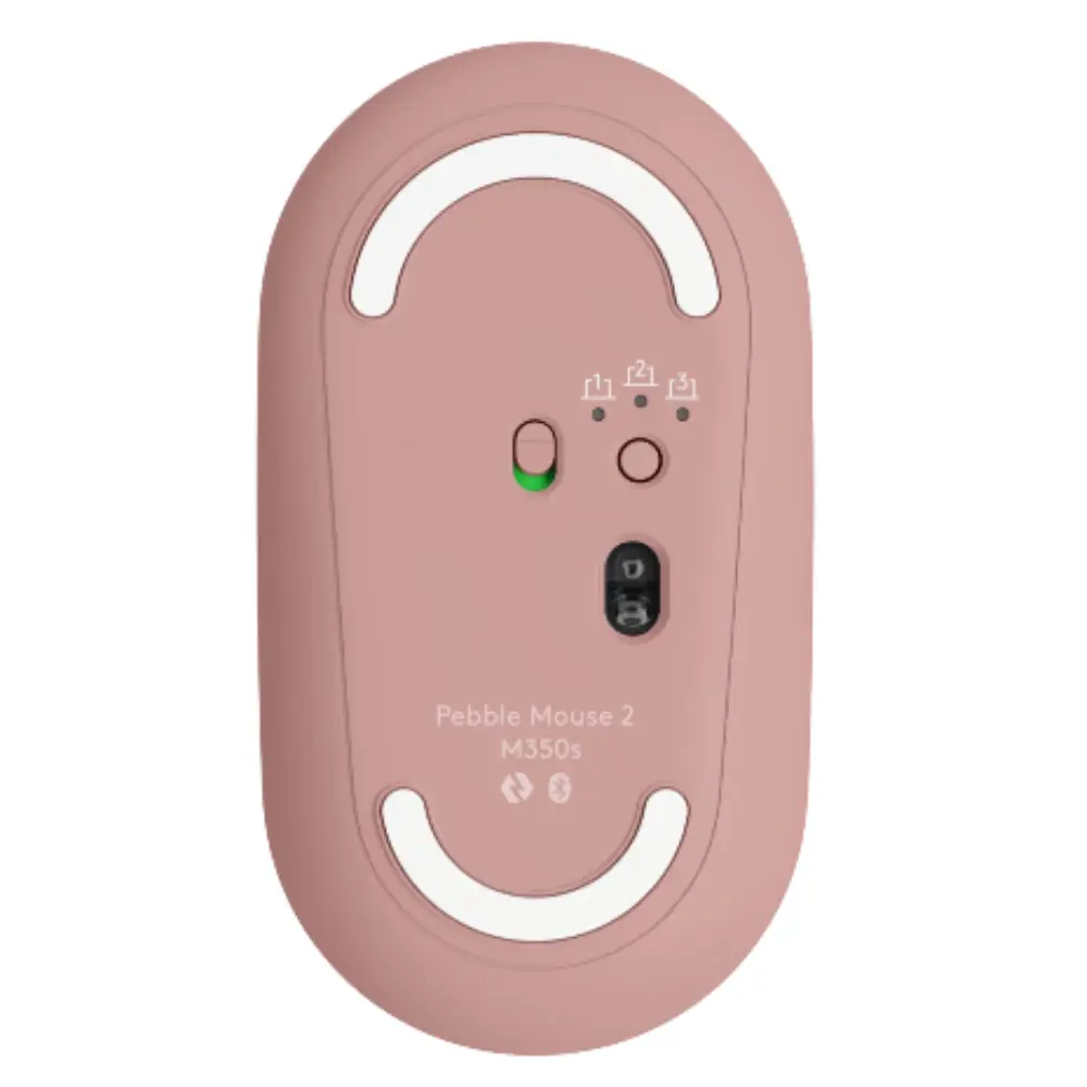 Mouse Inalámbrico Logitech Pebble Color Rosa (2)