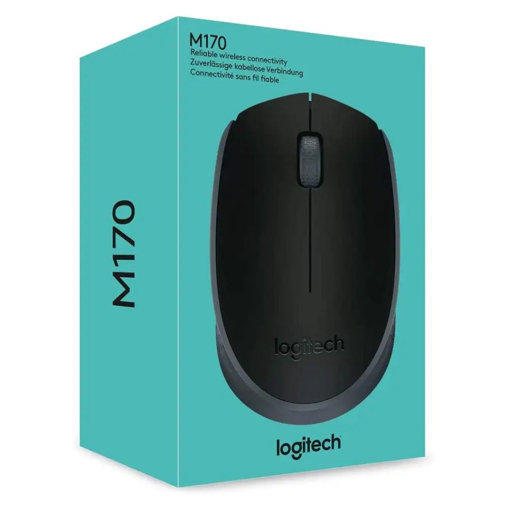 Mouse Logitech M170 Color Negro (2)